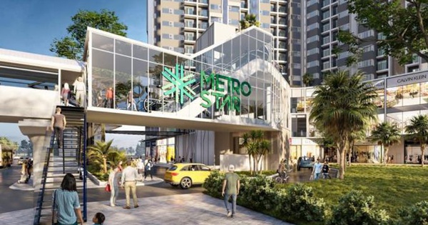 Shophouse Metro Star về đích cùng tuyến Metro số 1