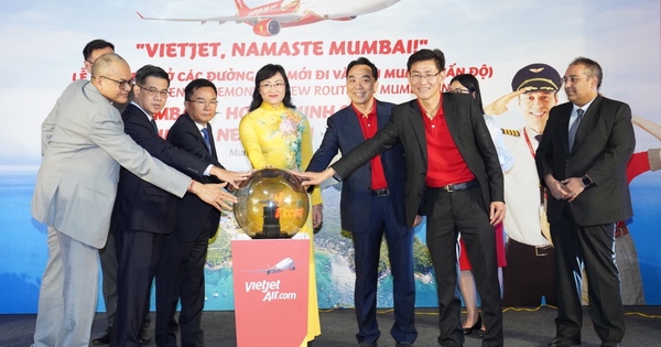 Vietjet mở đường bay HN/TP.HCM – Mumbai, các đường bay Việt Nam - Ấn Độ