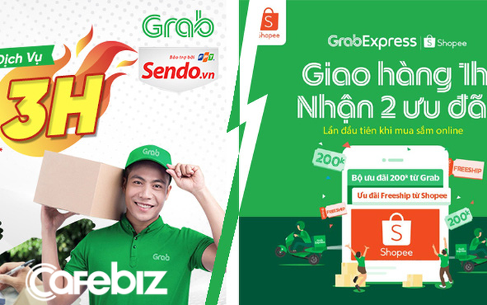 Why does ShopeeExpress deliver in 4 hours, TikiNOW in 2 hours, Grab with Sendo in 3 hours, but Grab with Shopee can deliver in 1 hour?