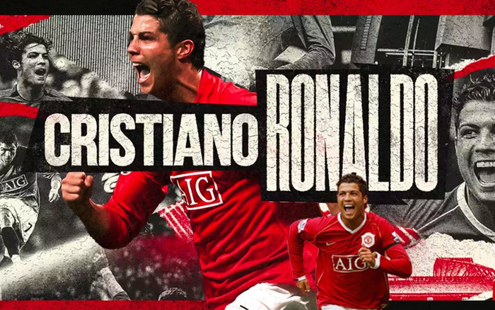 Bất ngờ với hình ảnh của Ronaldo thời mới gia nhập Man United vào năm 2003
