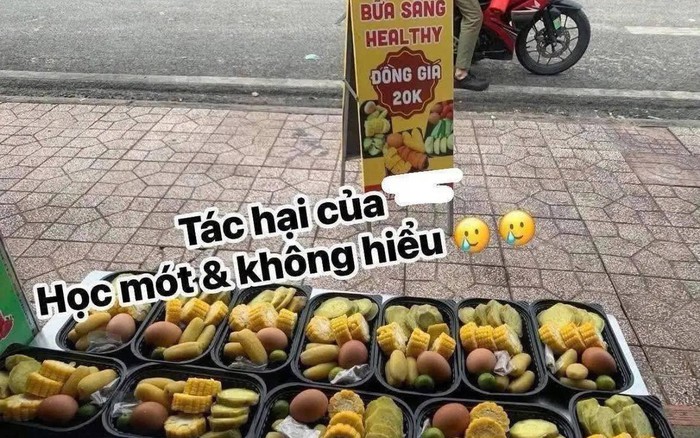 Bức ảnh "bữa sáng healthy" giá 20k đang gây sốt mạng xã hội: Nhìn thì đẹp mắt nhưng dinh dưỡng có thực sự "healthy" như tên gọi?