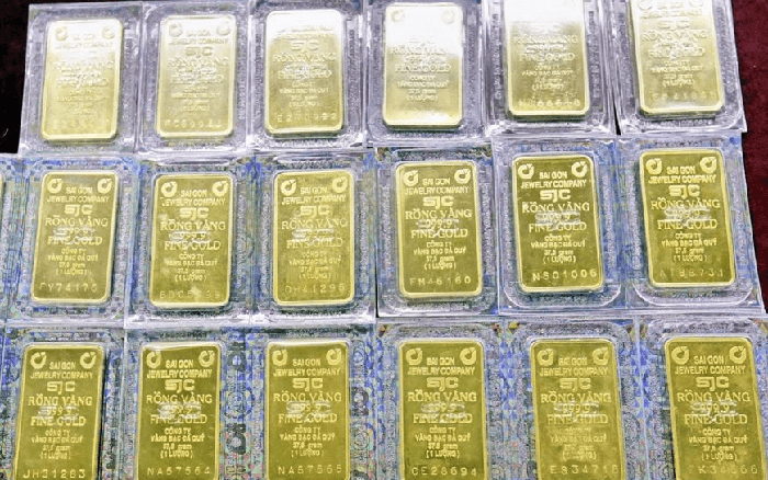 Giá vàng miếng, vàng nhẫn sáng 1/8 đồng loạt giảm tại SJC, PNJ, DOJI, Bảo Tín Minh Châu và Bảo Tín Mạnh Hải