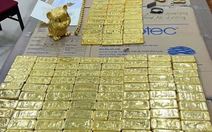 Hàng trăm miếng vàng thu giữ tại nhà bạn gái Mr Pips định giá hơn 222 tỷ đồng
