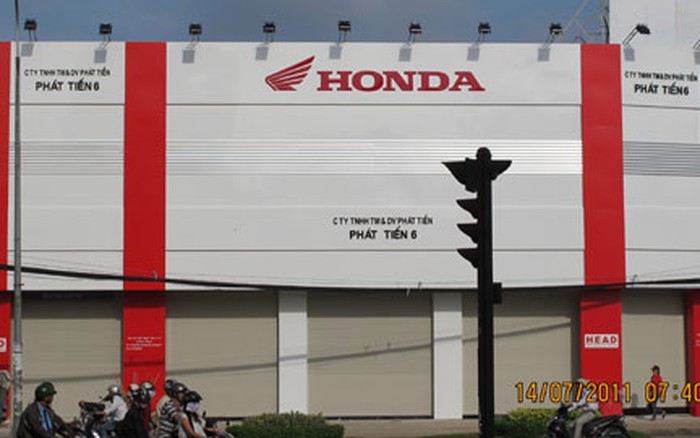 Nha đất Diện Thu Hồi Vẫn Khai Trương đại Ly Honda